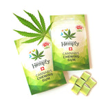 Hempfy chewing gum, 3 pouches