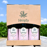 Hempfy sweet lime premium cannabis tonic, glass bottle 250 ml, box of 6 glass bottles